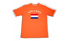 Netherlands T-Shirt, orange-white, size S