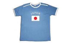 Japan T-Shirt, light blue-white, size L