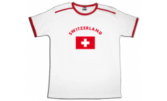 Switzerland T-Shirt, white-red, size S