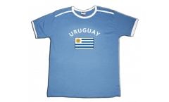 Uruguay T-Shirt, light blue-white, size XXL