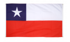 Chile Flag for balcony - 3 x 5 ft.
