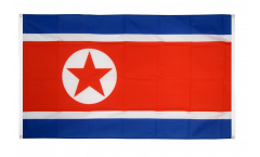 North corea Flag for balcony - 3 x 5 ft.