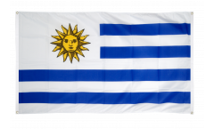 Uruguay Flag for balcony - 3 x 5 ft.