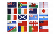 Flag Pack Rugby World Cup 2023 - 90 x 150 cm