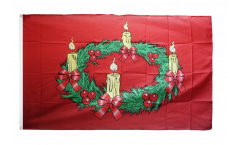Advent wreath Flag