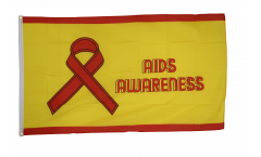 AIDS Awareness Flag