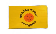 Nuclear Power No Thanks Flag