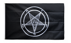 Baphomet Church of Satan Flag