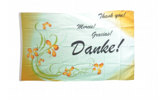 Danke - Thank you - Merci - Gracias Flag