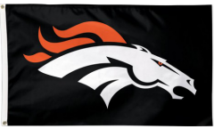 Denver Broncos Black Flag
