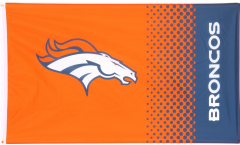 Denver Broncos Fan Flag