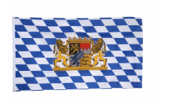 Germany Bavaria with lion Flag