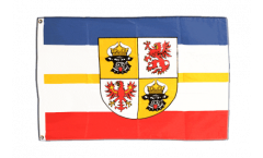Germany Mecklenburg-Western Pomerania Crest Flag