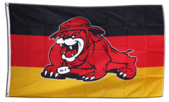 Germany with bulldog Flag