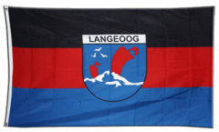 Germany Langeoog Flag