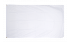 Unicolor white Flag