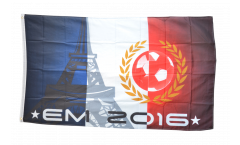 Football 2016 Eiffel Tower Flag