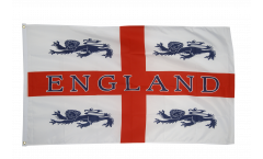 England 4 lions Flag