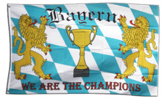 Fan Bayern - We are the Champions Flag