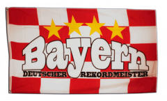 Fan Bayern Deutscher Rekordmeister Flag