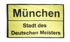 Fan München Stadt des Deutschen Meisters Flag
