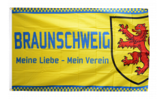 Fanflagge Braunschweig - Meine Liebe Flag