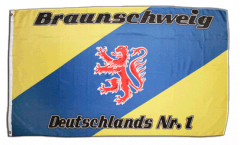 Fan Braunschweig Deutschlands Nr. 1 Flag