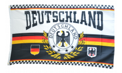 Fan Germany laurel wreath 4 Stars Flag