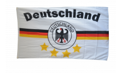 Fan Germany white 4 Stars Flag