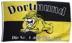 Fan Dortmund bulldog Flag