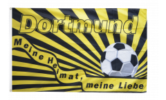 Fan Dortmund - Meine Heimat Flag