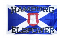 Fan Hamburg Elbpower Flag