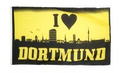 Fan I Love Dortmund Flag