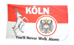 Fan Cologne Mer You'll never walk alone Flag