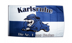 Fan Karlsruhe bulldog Flag