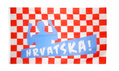 Fan Croatia HRVATSKA! Flag