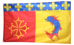 France Hautes-Alpes Flag