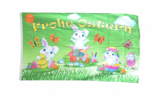 Frohe Ostern Easter Bunny 2 Flag