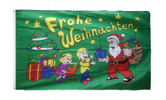 Frohe Weihnachten gifts Flag