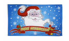 Merry Christmas Santa Claus Flag