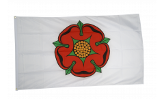 Great Britain Lancashire red rose Flag