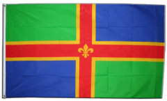 Great Britain Lincolnshire Flag