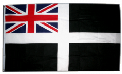 Great Britain St. Piran Cornwall Ensign Flag