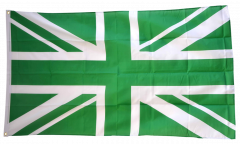 Great Britain Union Jack green Flag