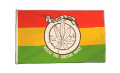 Cannabis - A spliff a day keeps the doctor away Flag