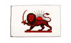 Iran red Lion Flag