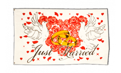 Just Married 3 Flag