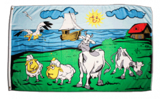 cow and sheep Flag