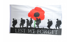 Lest we forget Army Flag