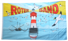 Lighthouse Roter Sand Flag